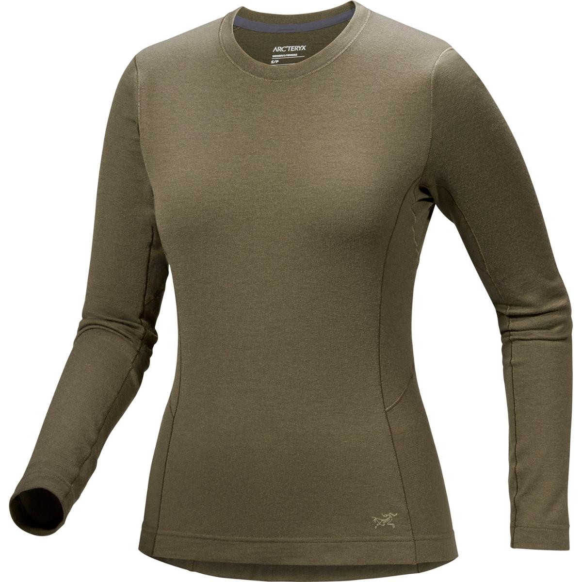 Satoro Merino Wool Crew Neck Long-Sleeve Base Layer Top, Women's, Tatsu