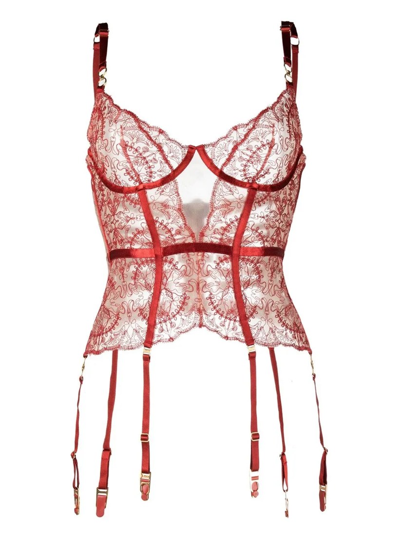 Cymatic Basque corset bra