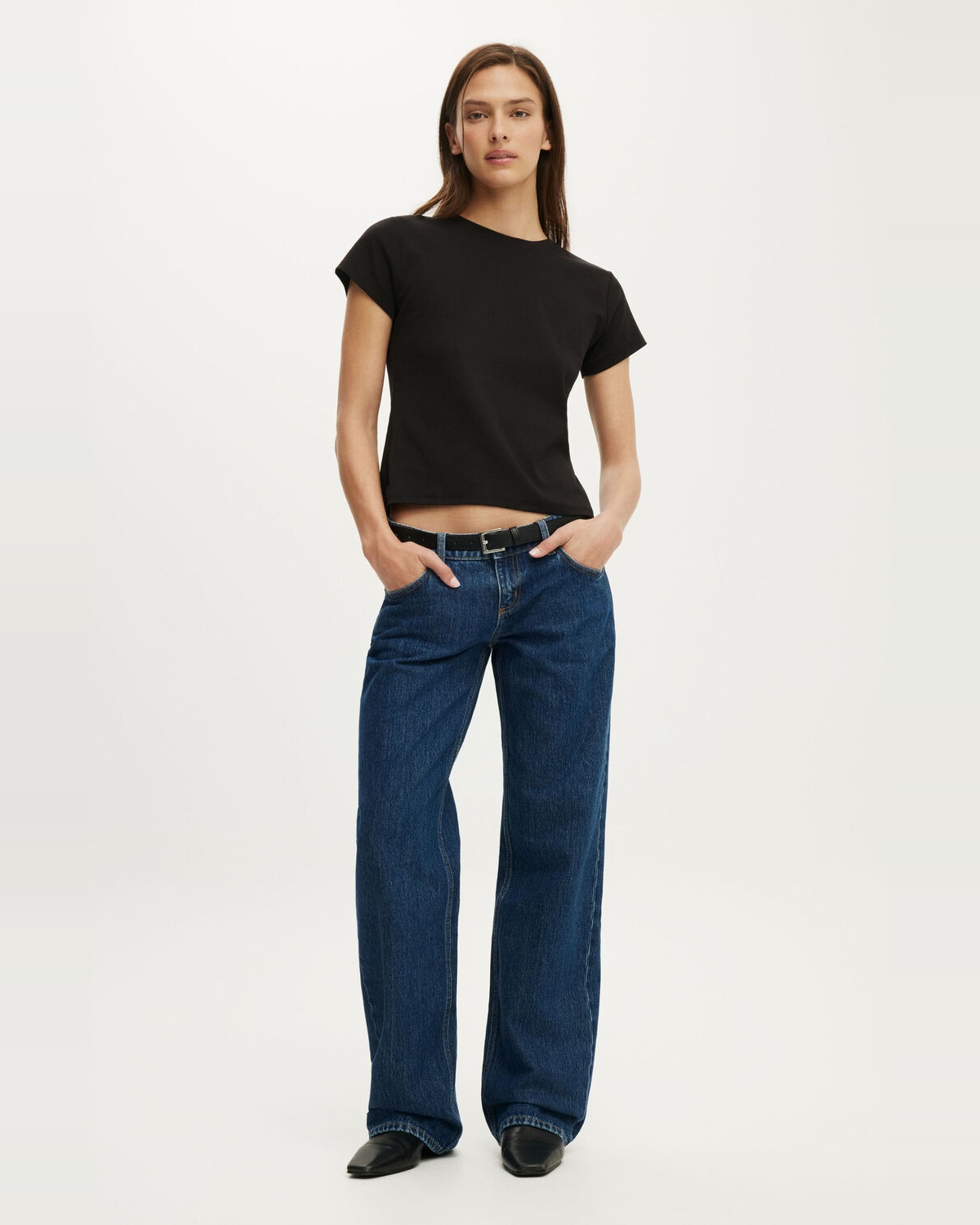 Low Rise Straight Jean