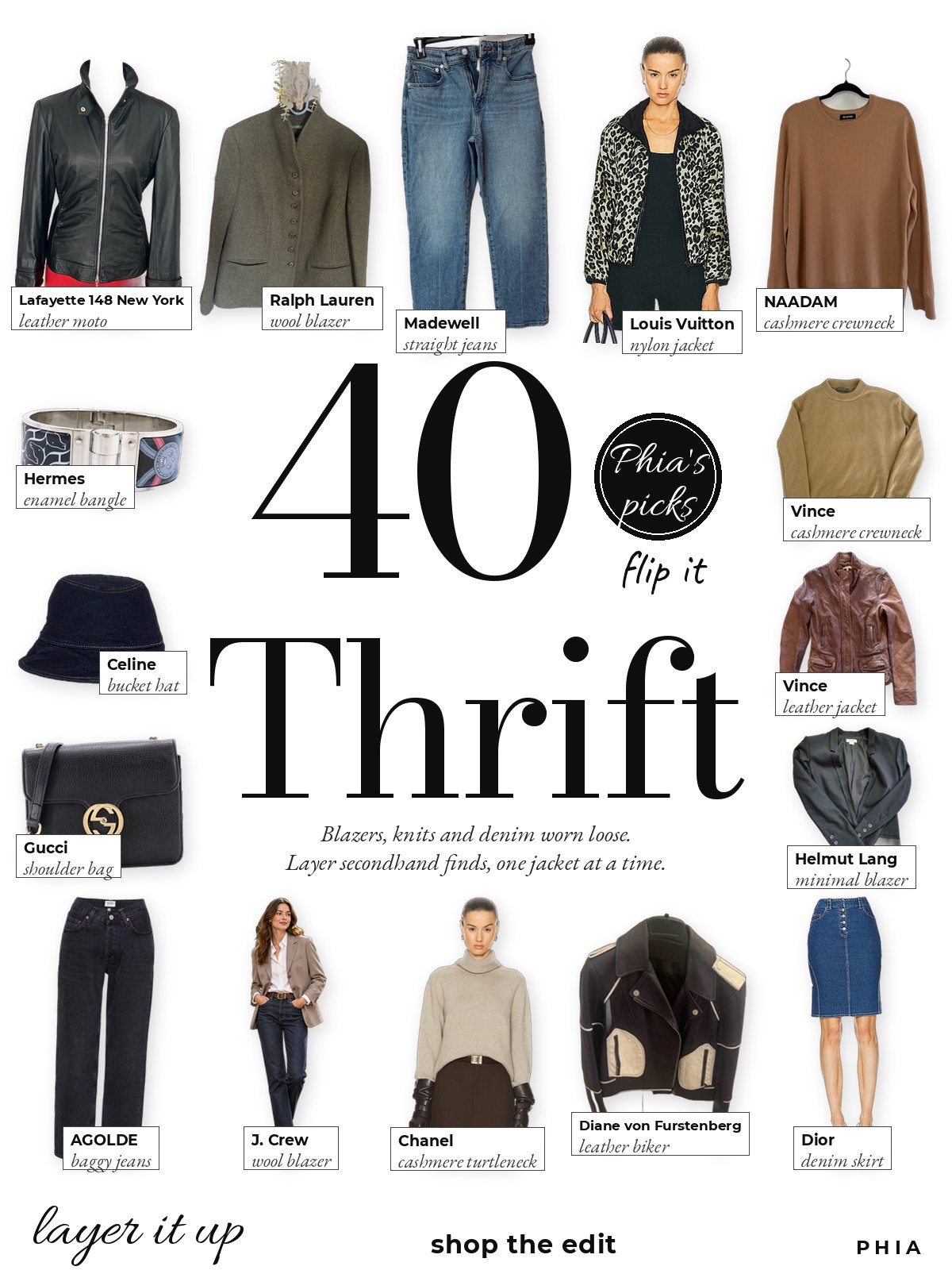 Thrift Flip collage