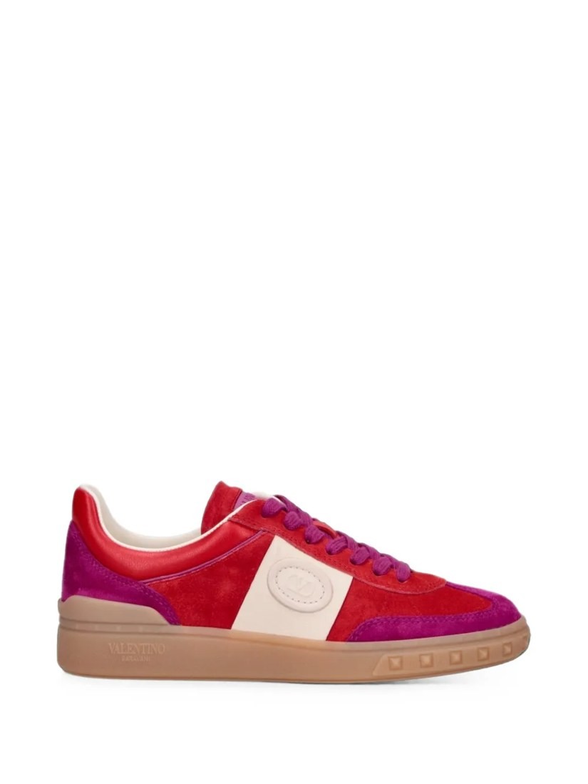 Panelled sneakers
