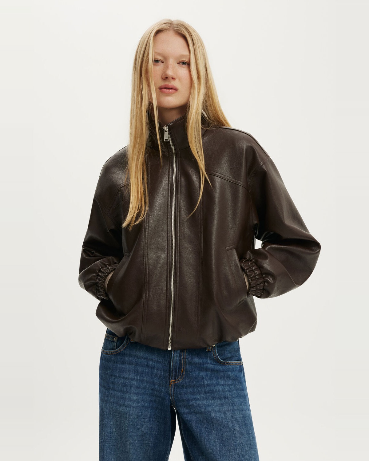 Ada Funnel Neck Bomber