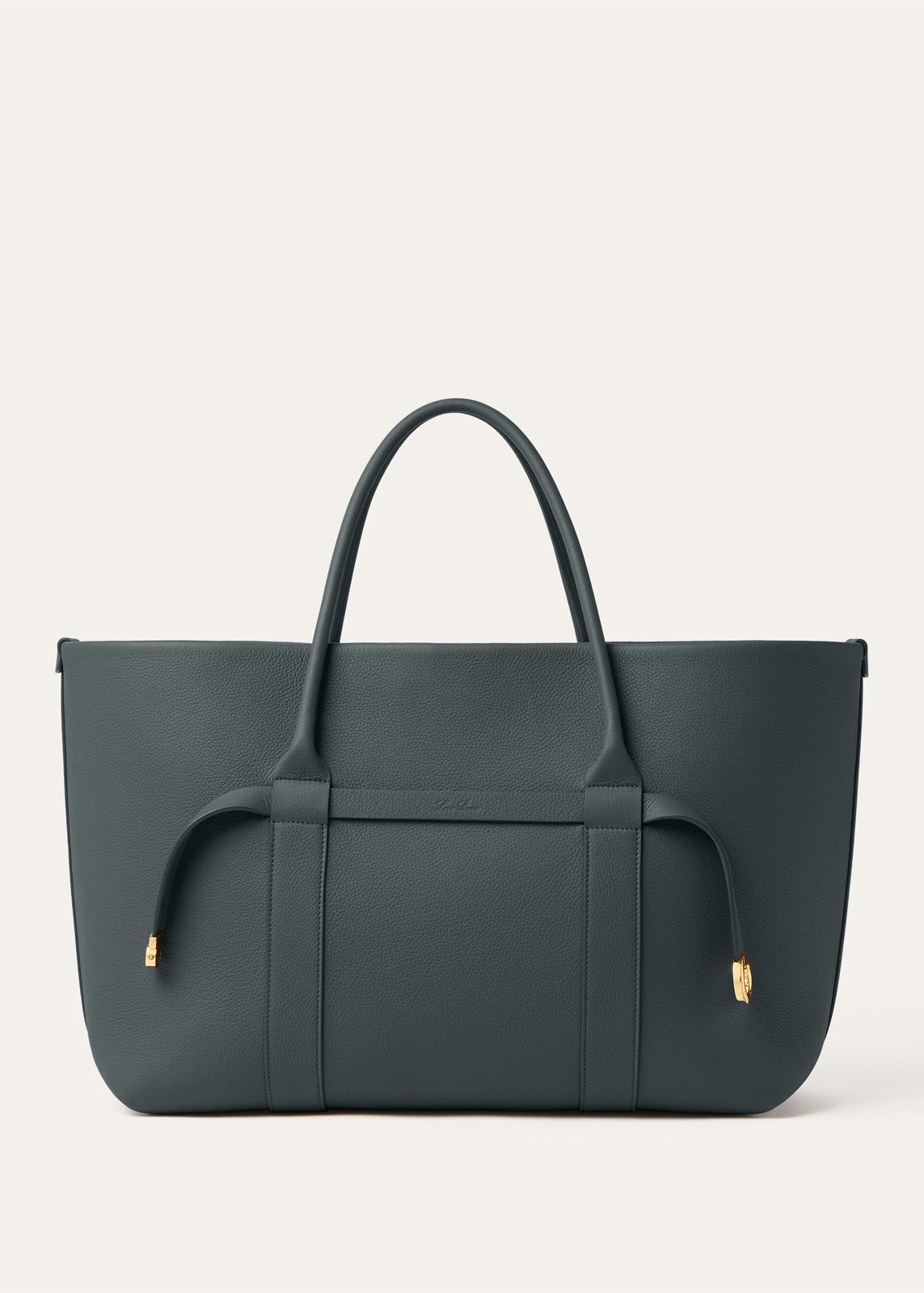 Ghiera Shopper Large Calfskin Turquoise