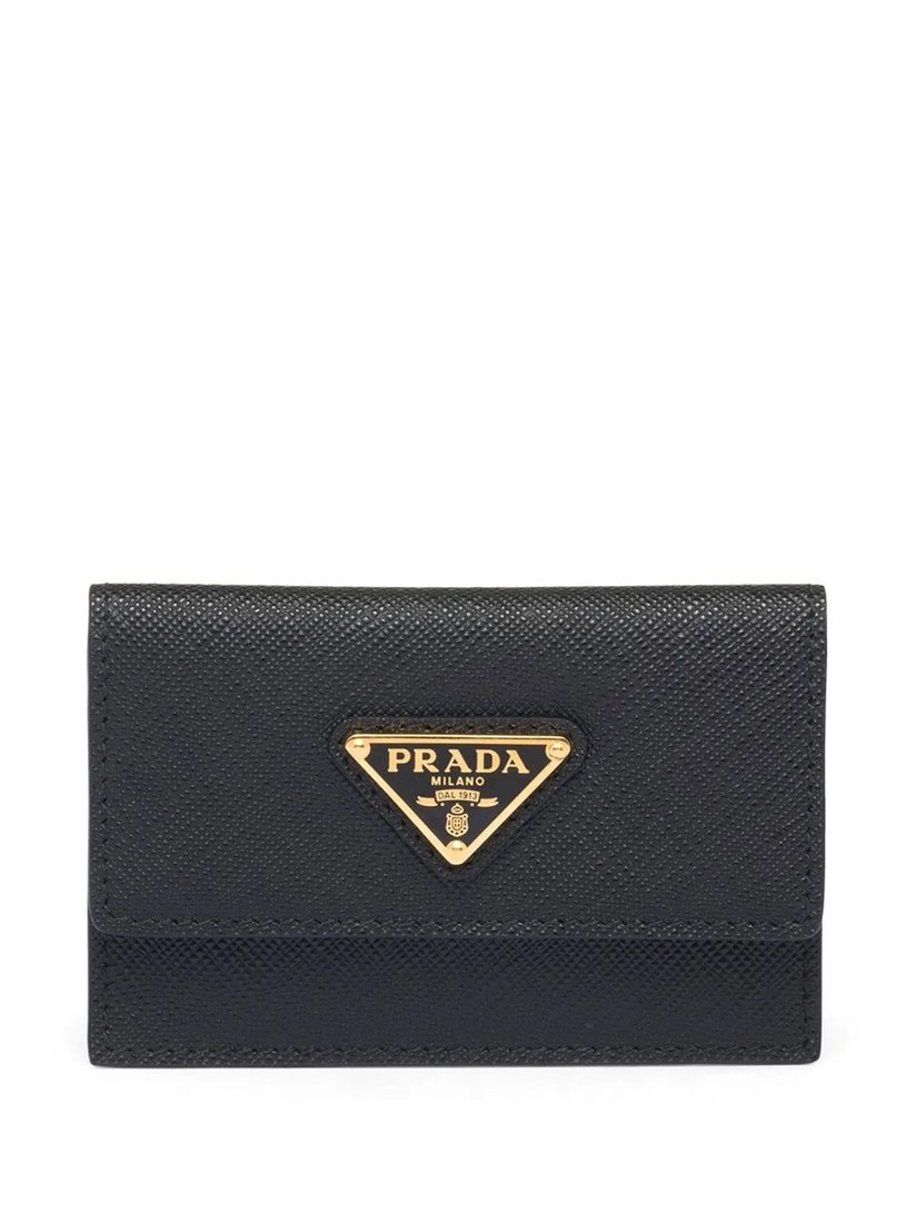 Triangle-plaque card holder