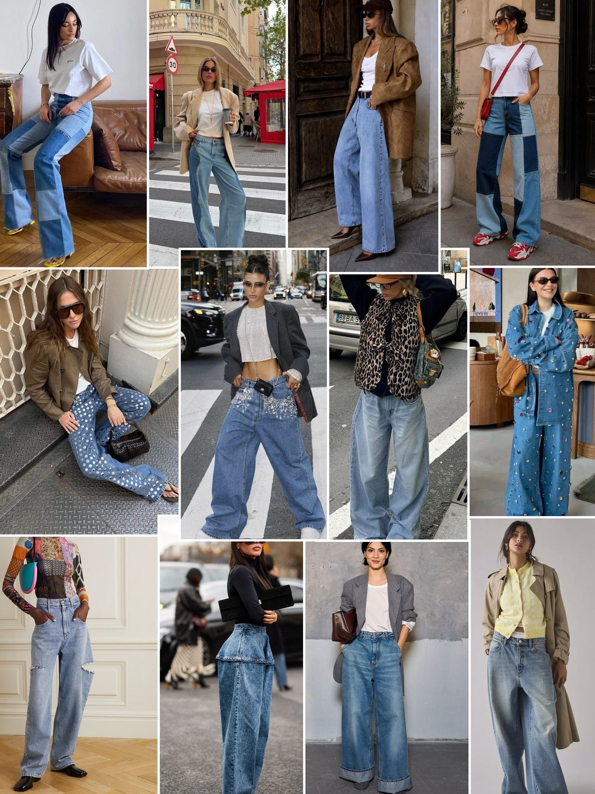 Abnormal Denim collage