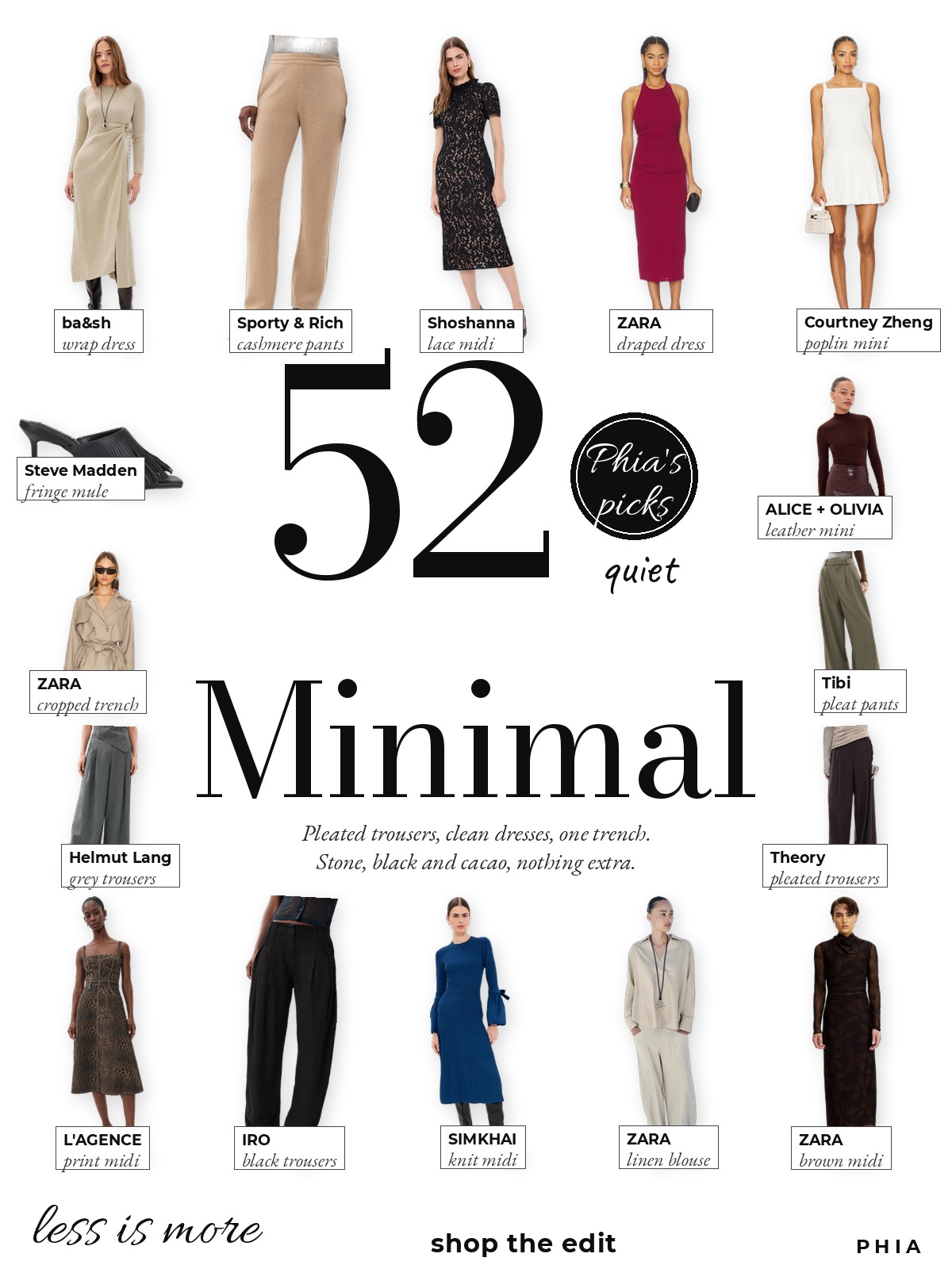 Minimal Pull collage