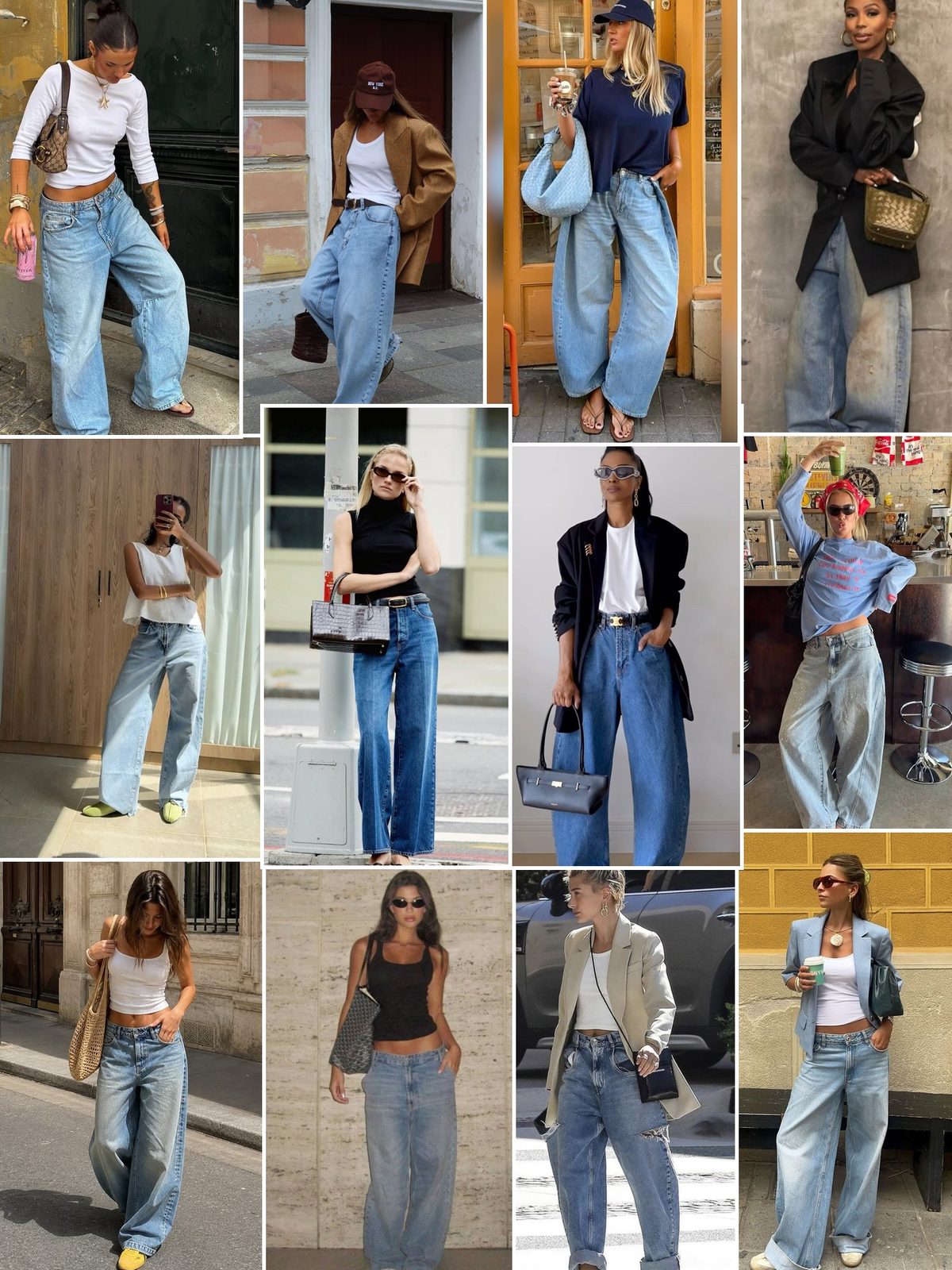 Ex-Boyfriend Jeans collage