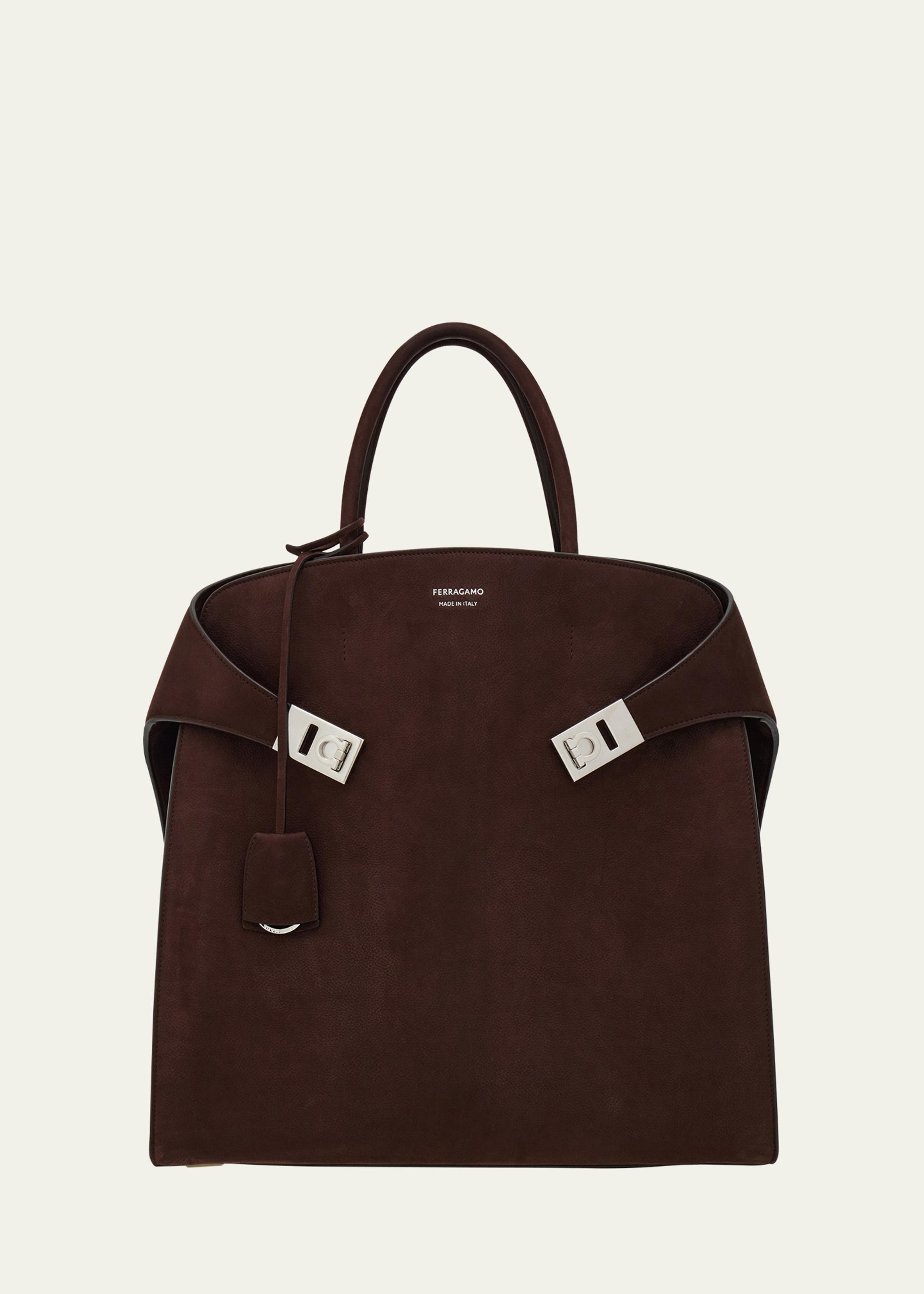 Men's Hug Leather Tote Bag