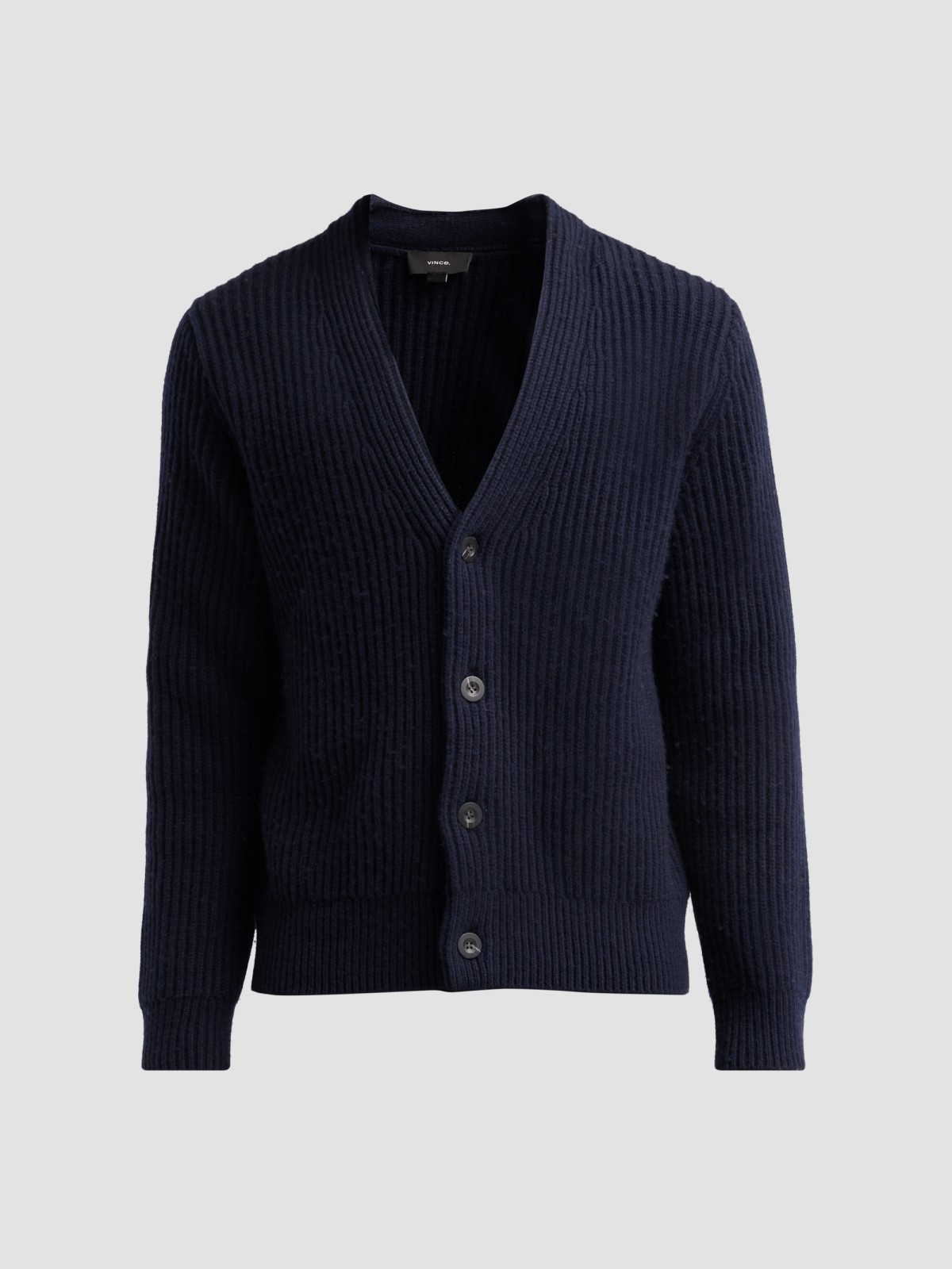 Winter Rib-Knit Cardigan