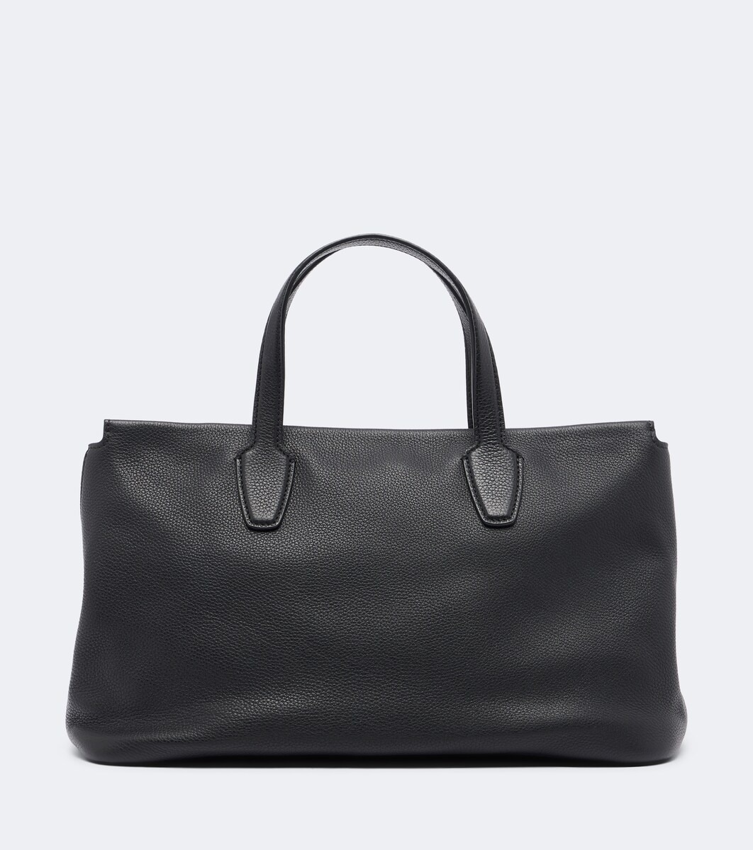Marcel leather top-handle bag
