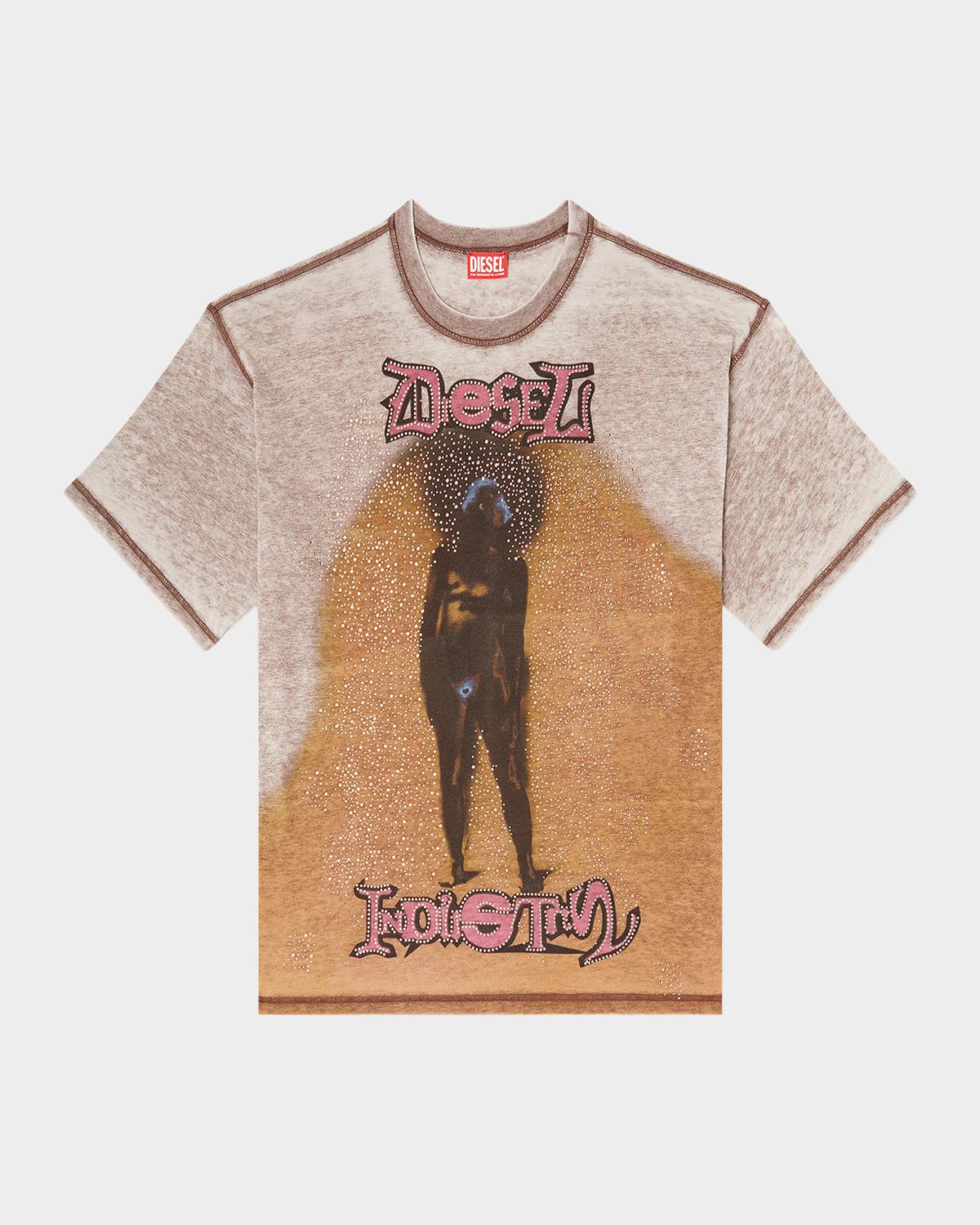 Men's T-Boxt-v12 Washed Jersey T-Shirt