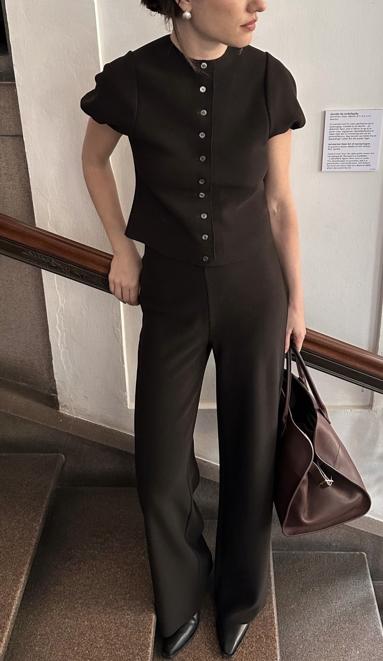 Cashmere Knits and Tailored Trousers