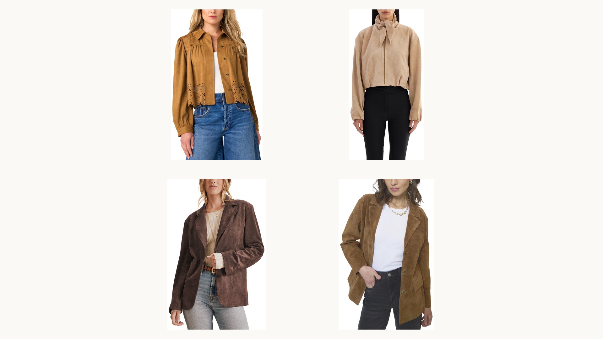 Suede and Faux-Suede Jackets