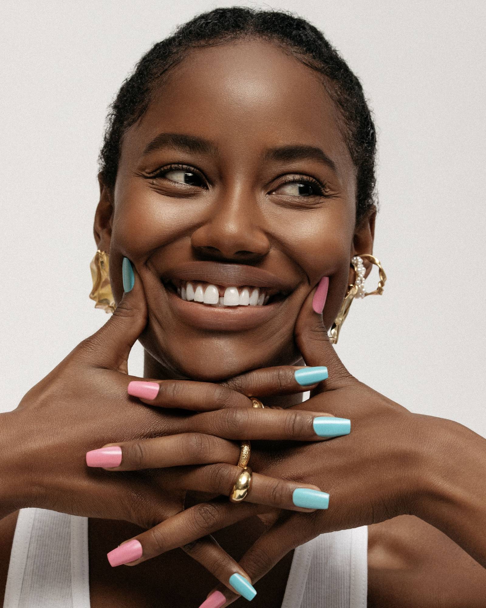 Preppy Nails, from Gingham to Pastel French