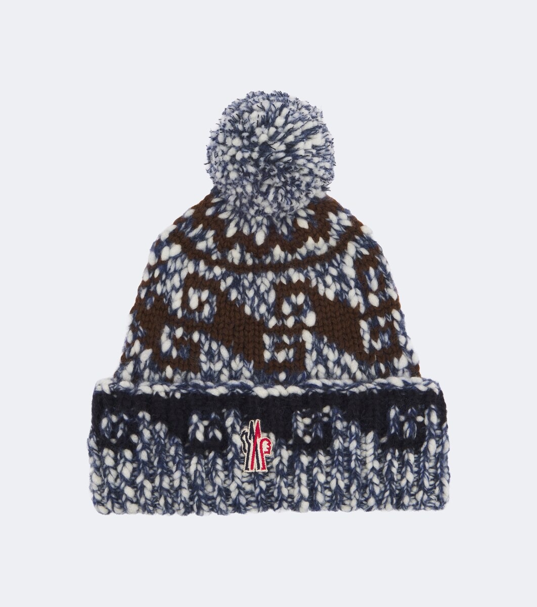 Fair Isle wool and alpaca-blend beanie