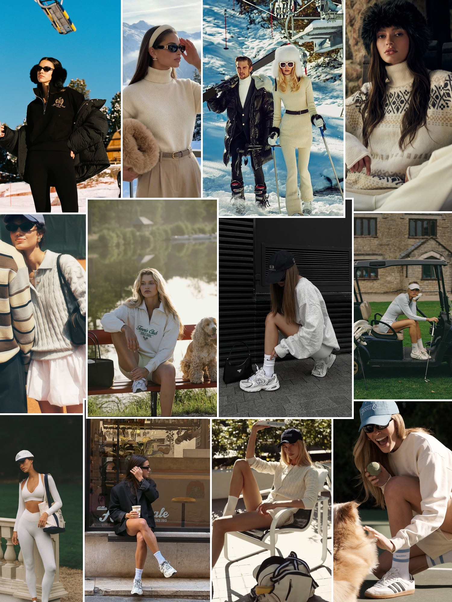 Winter activewear and cold-weather layers