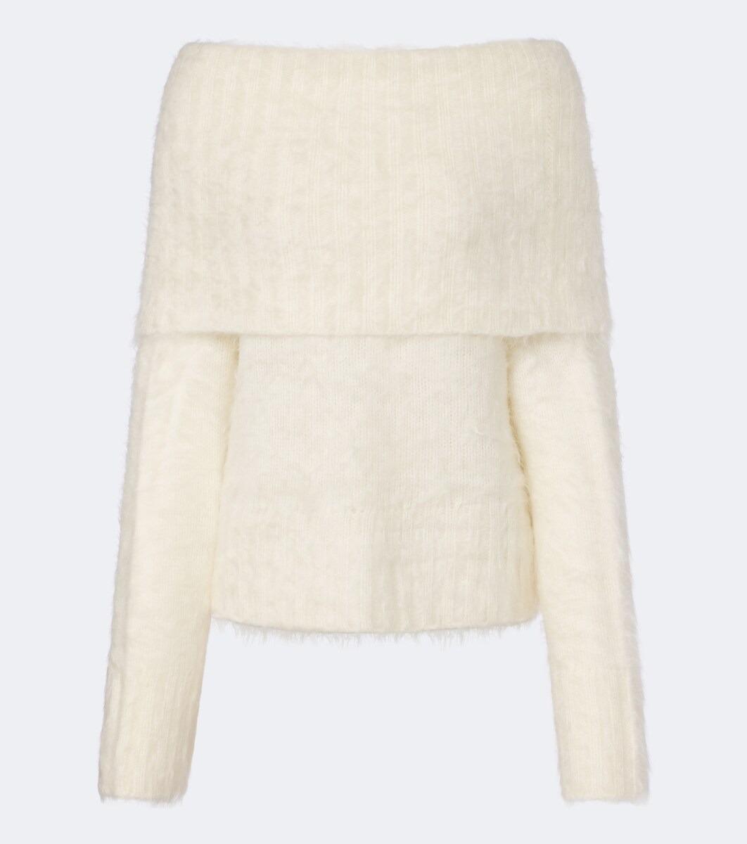Belper caped cashmere sweater