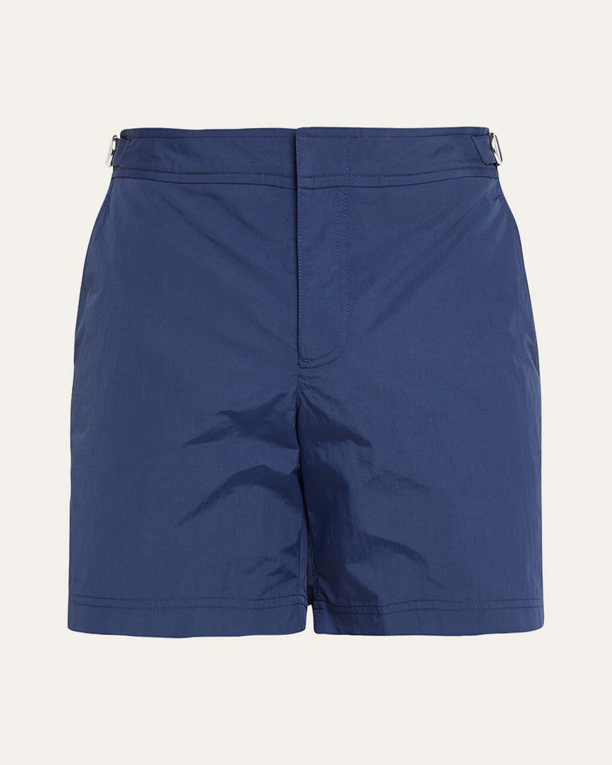 Bulldog Nylon Swim Shorts in Navy