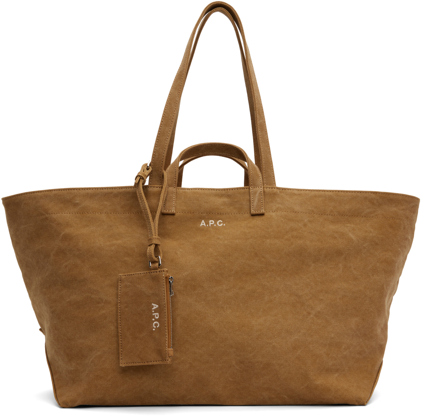Tan 'Le Drummer' Tote