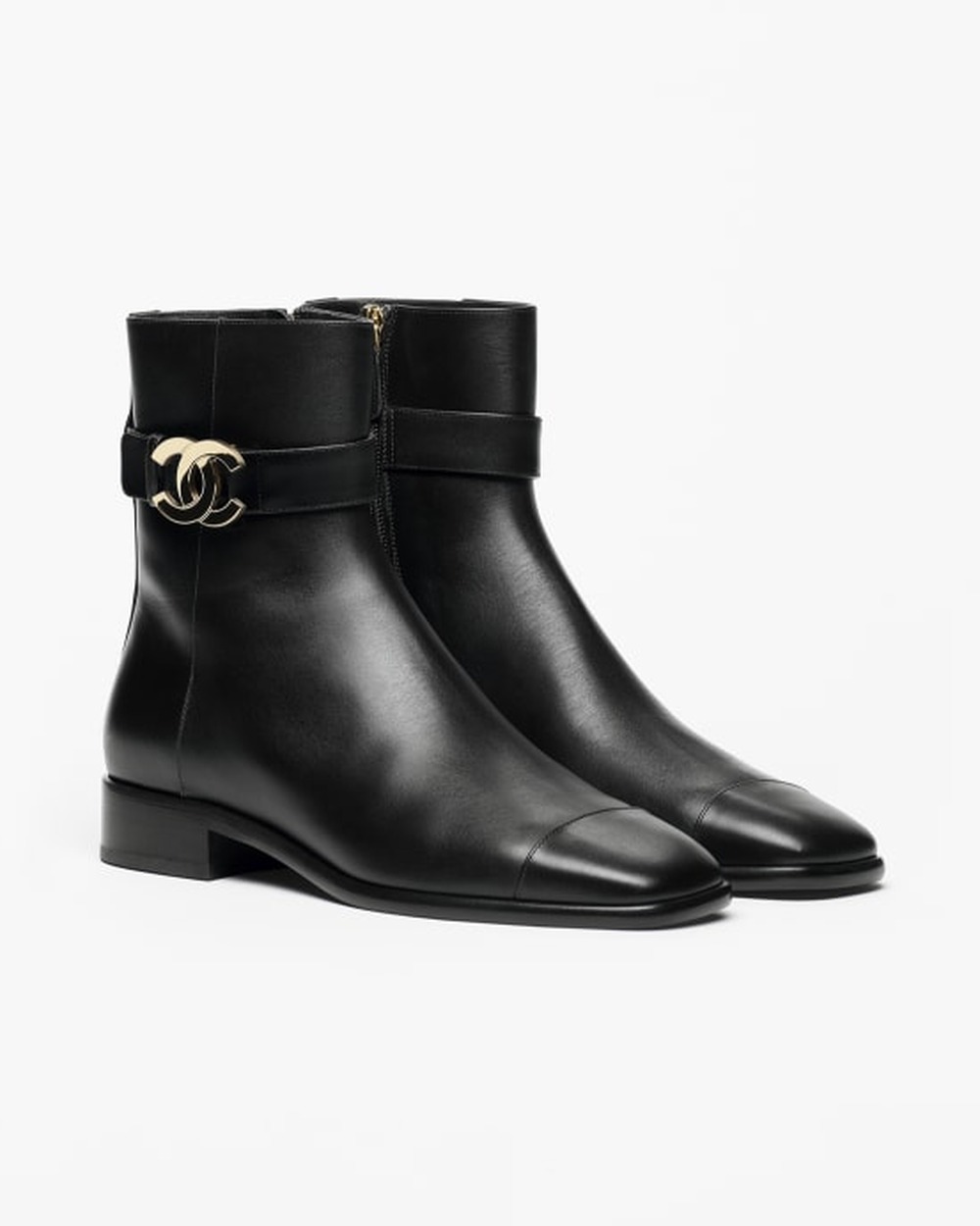 Chanel Short Boots, Black