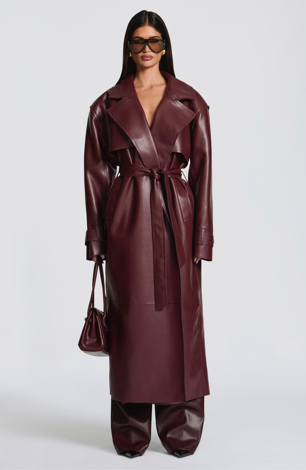 Long Leather Coats