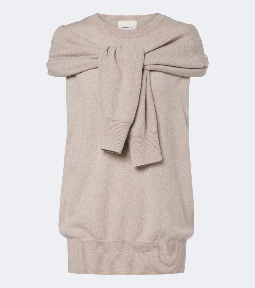 Othelia caped cashmere sweater