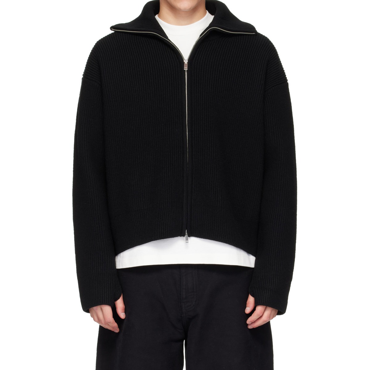 Black Sandos Knit Jacket