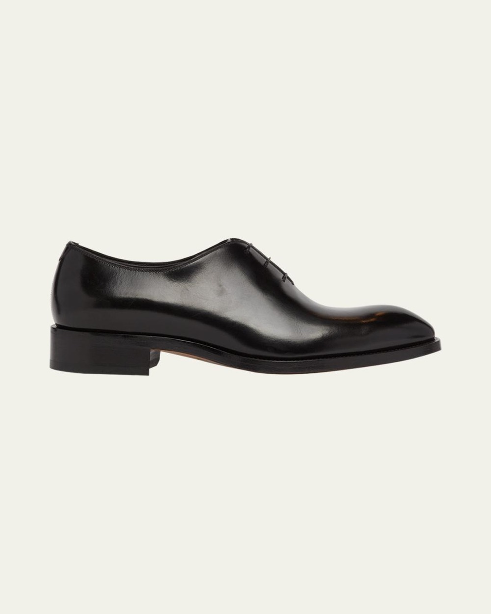 Men's Burnished Leather Oxfords