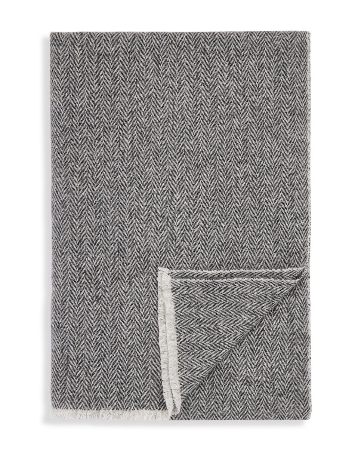 Herringbone Cashmere Scarf