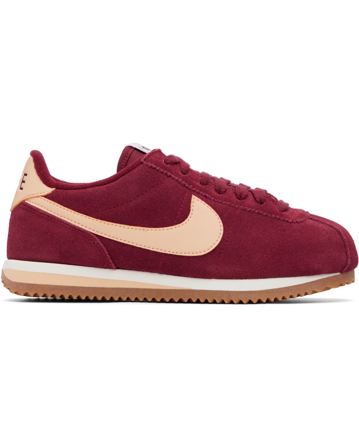 Burgundy Cortez Sneakers