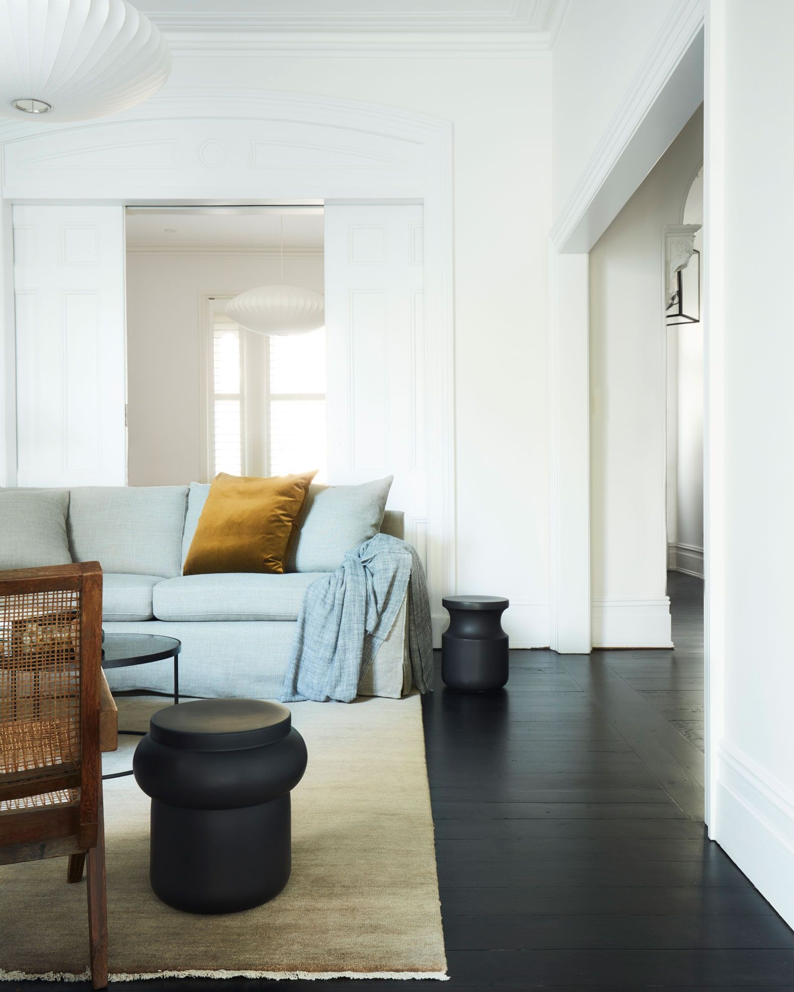 Black Wood Flooring and What to Put on It