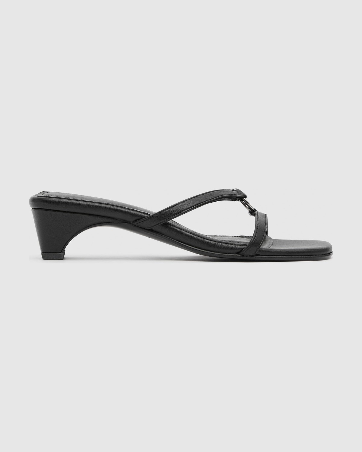 Multi Strap Heels in Black