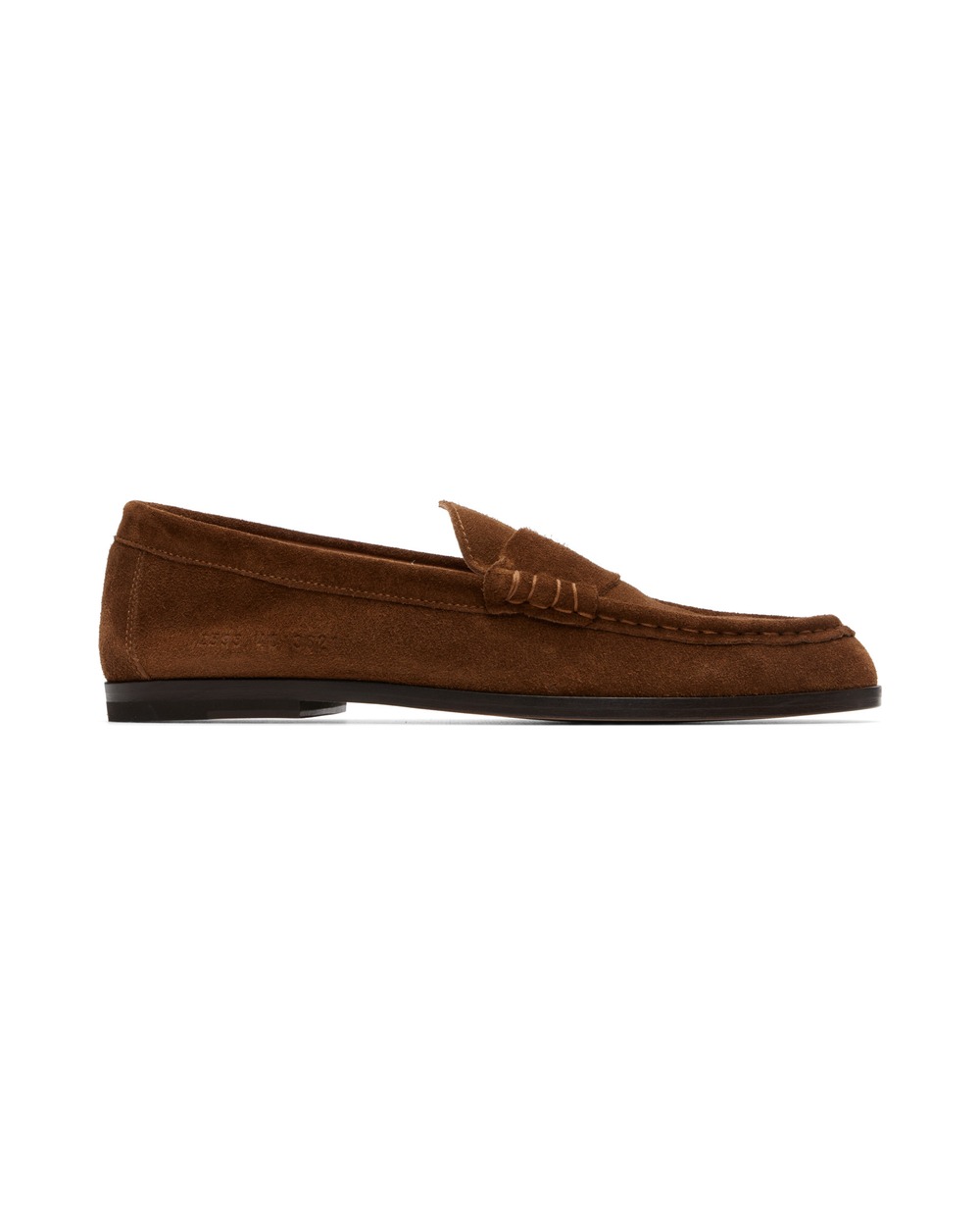 Brown Suede Loafers