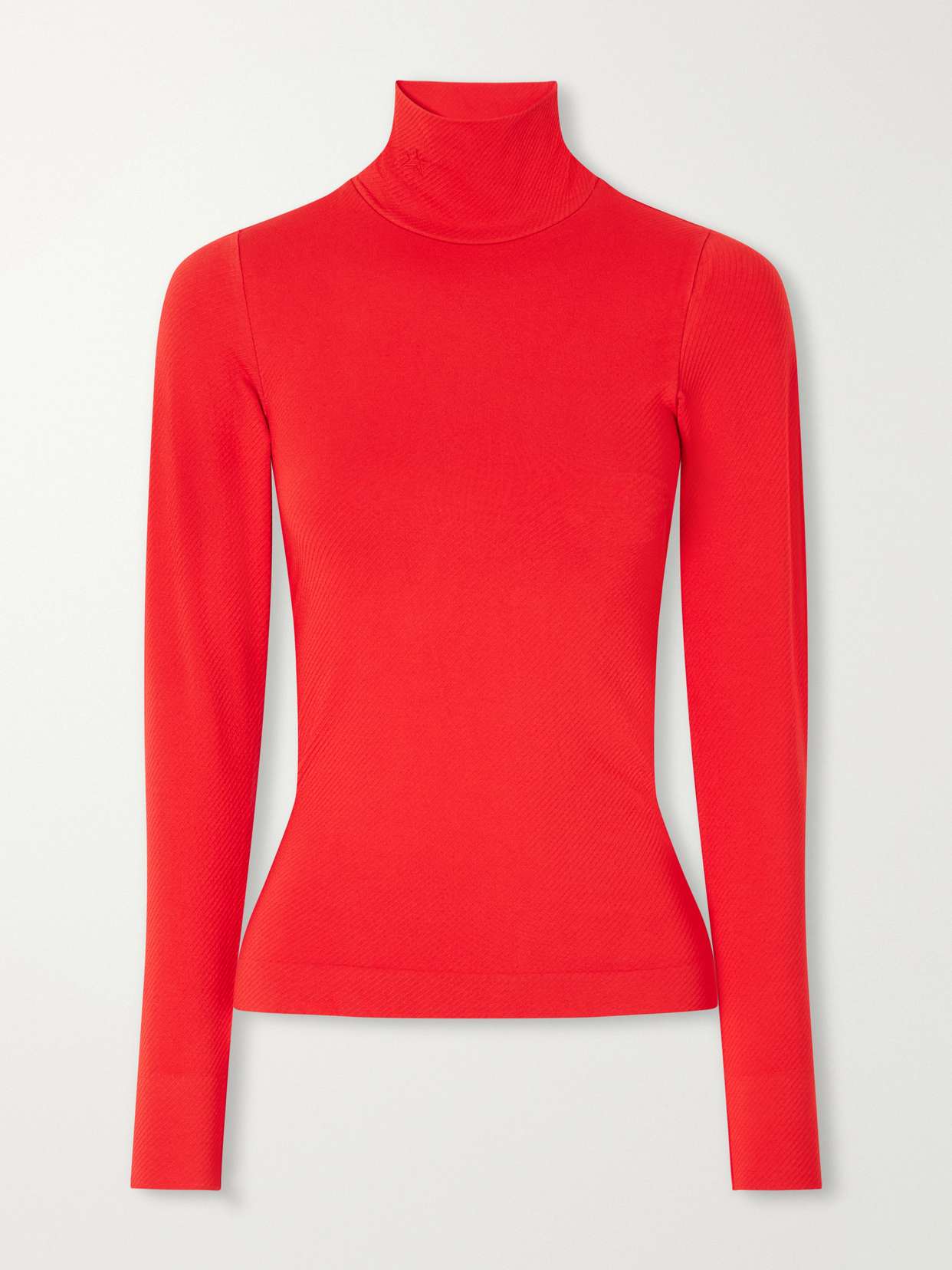 Ribbed thermal modal-blend turtleneck base layer