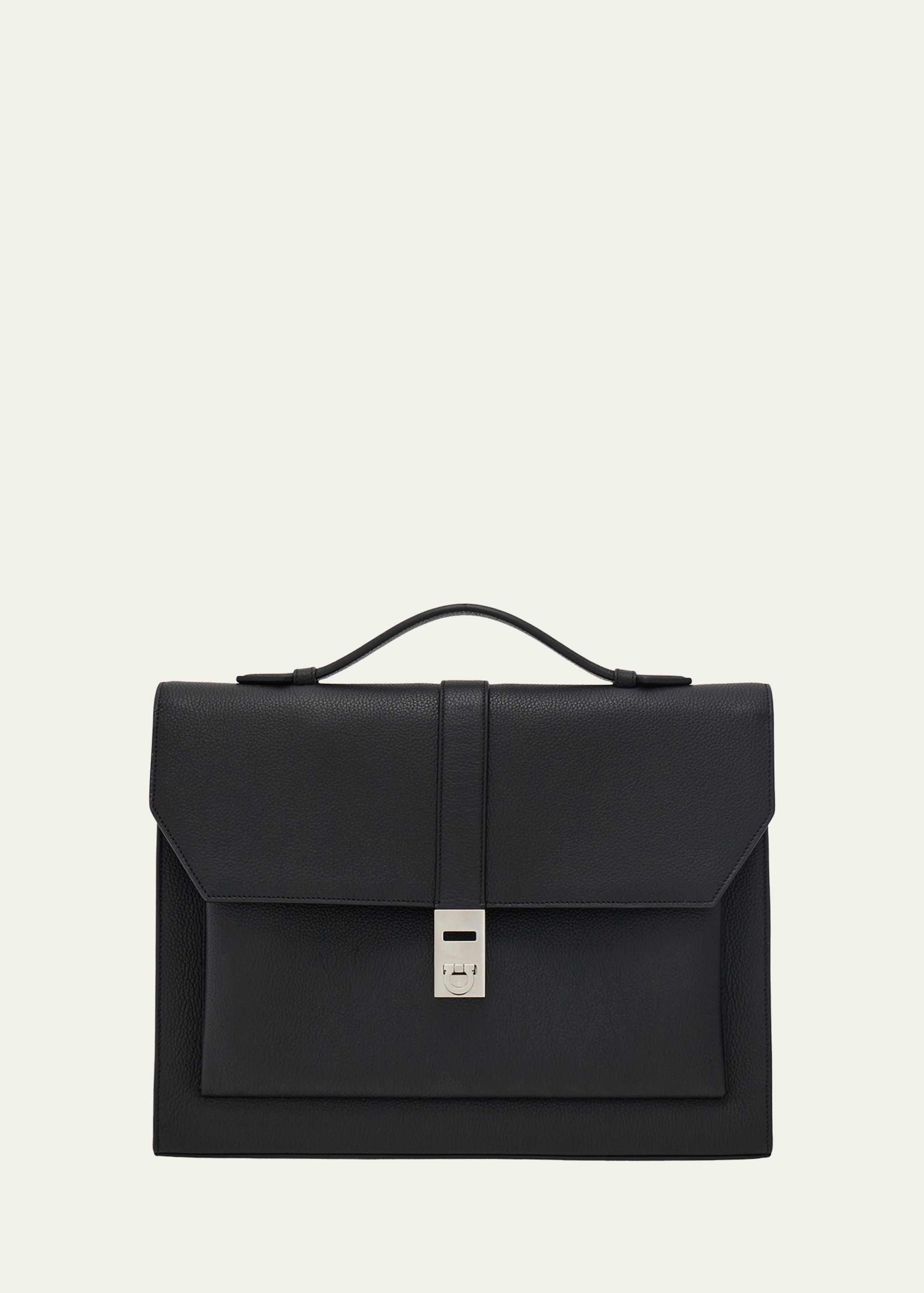 Men's Hug Leather Briefcase