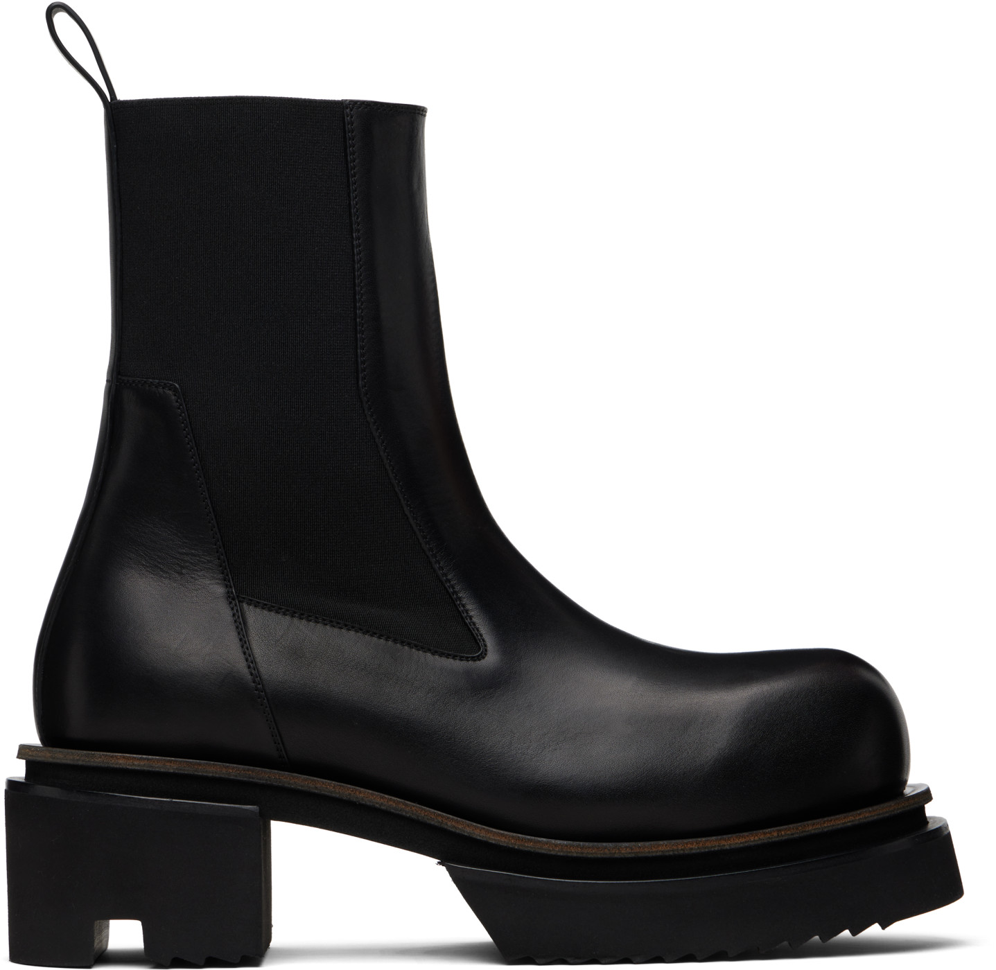 Black Temple Beatle Bogun Chelsea Boots