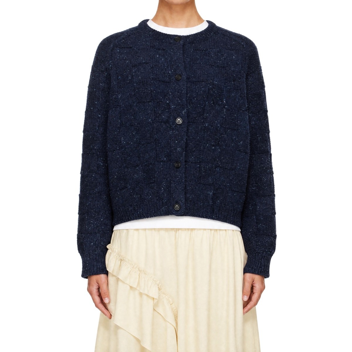 Navy Atomic Cardigan