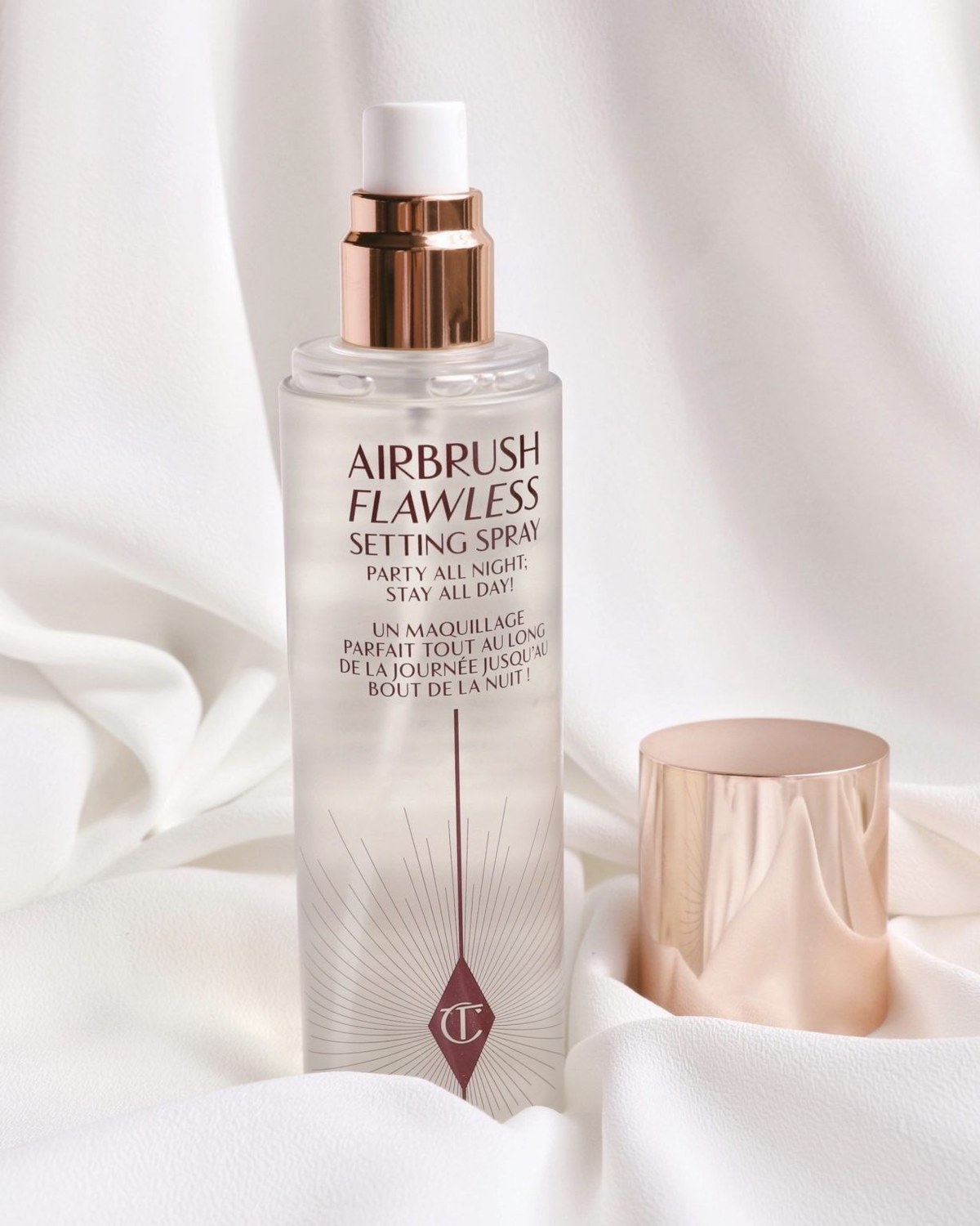 Charlotte Tilbury Setting Spray and the Airbrush Family Built Around It