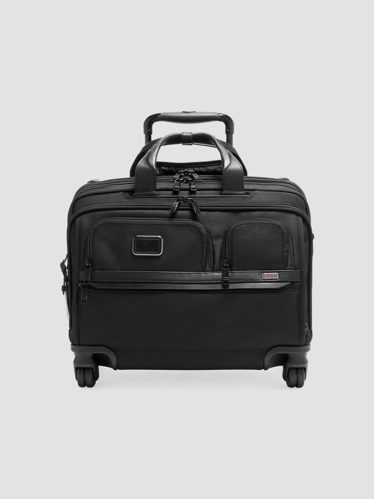 Alpha DLX 4-Wheel Laptop Briefcase