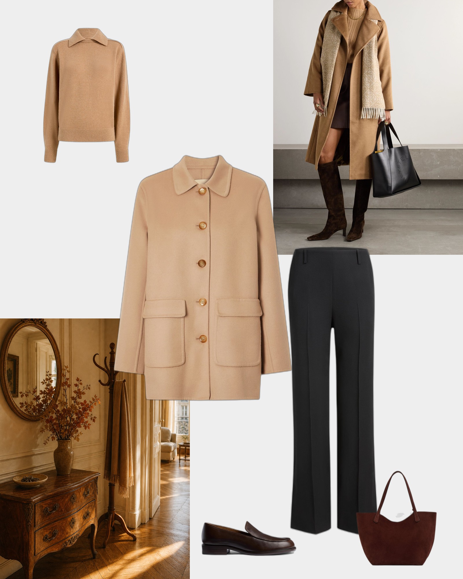 How to Wear a Camel Coat