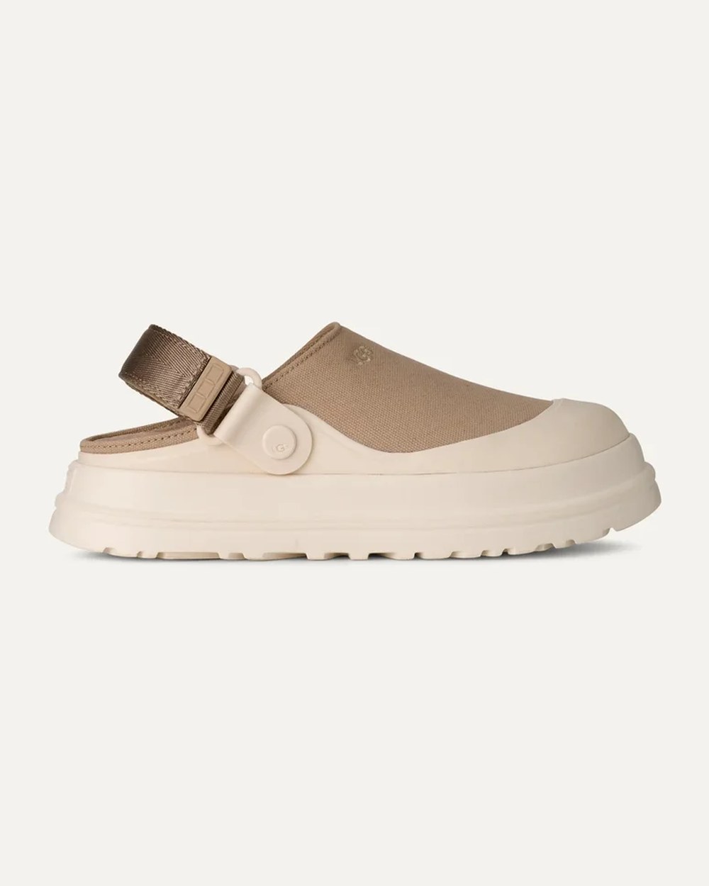 GoldenGlow Canvas Clog