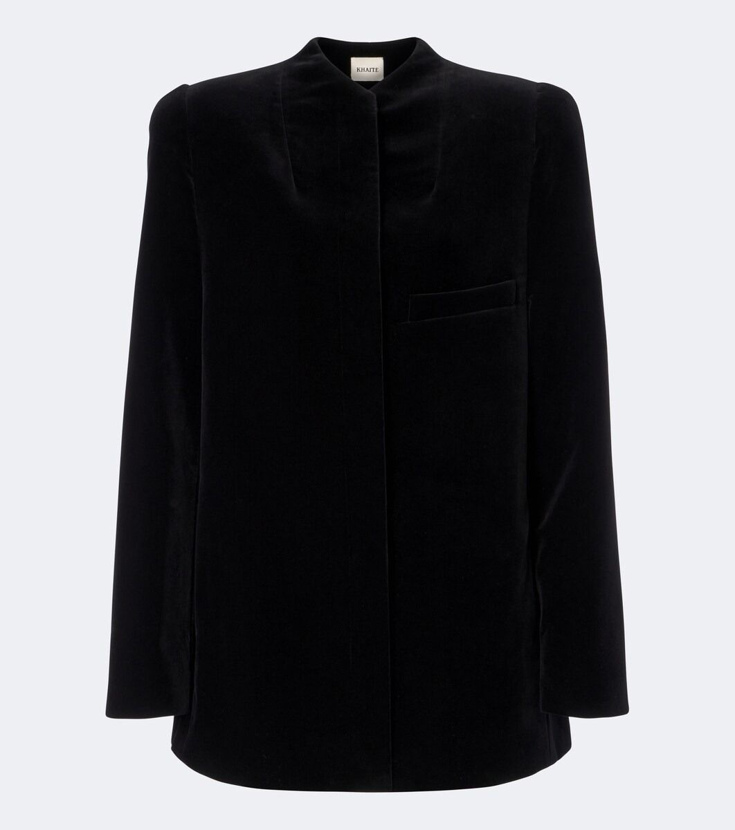Sadie cotton velvet coat