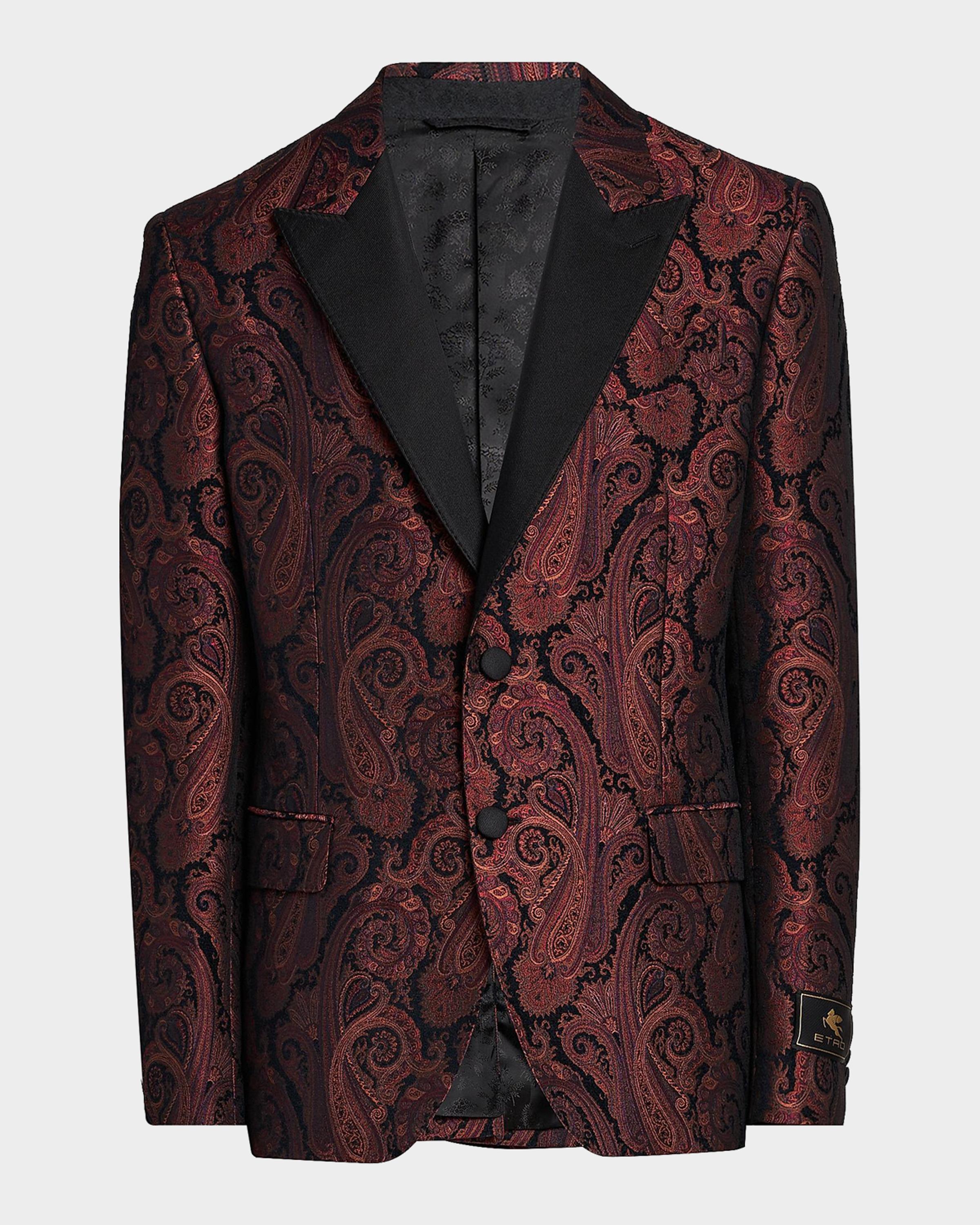 Men's Milano Paisley Brocade Dinner Jacket