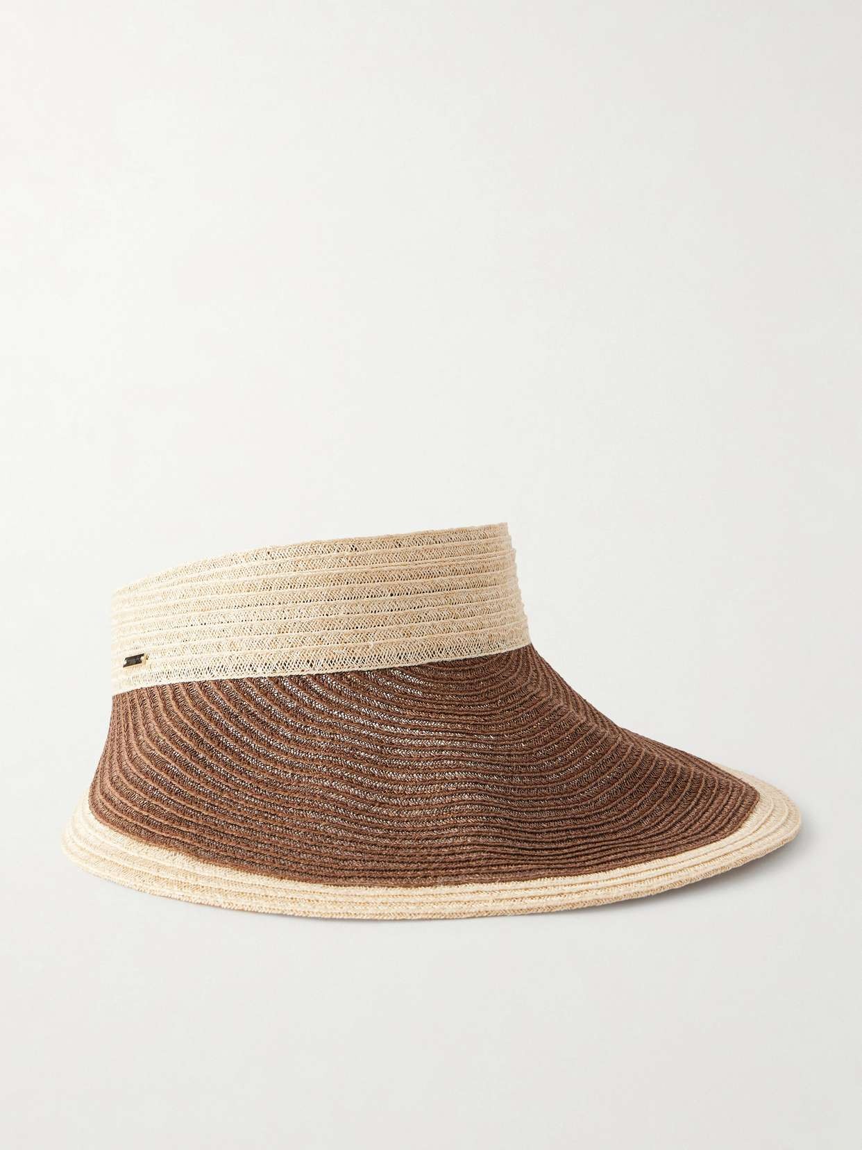 Trixie hemp knitted visor