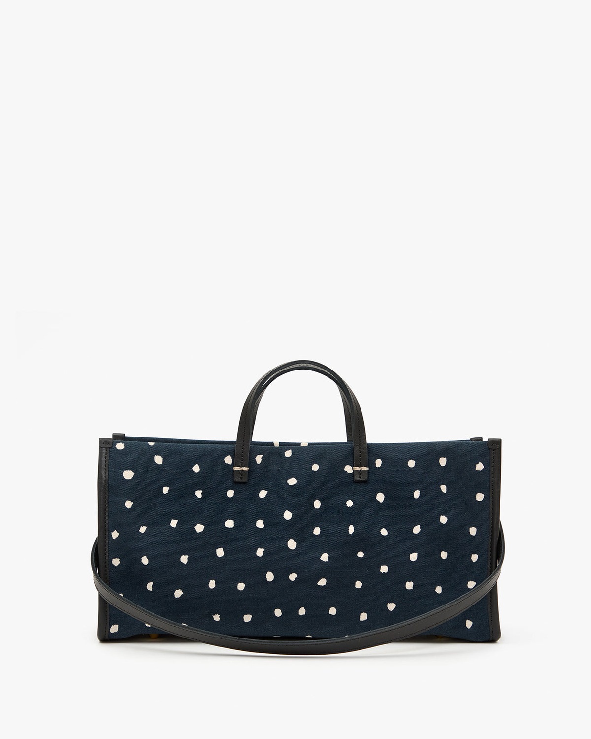 Sam in Bleu Nuit Mini Spots Canvas