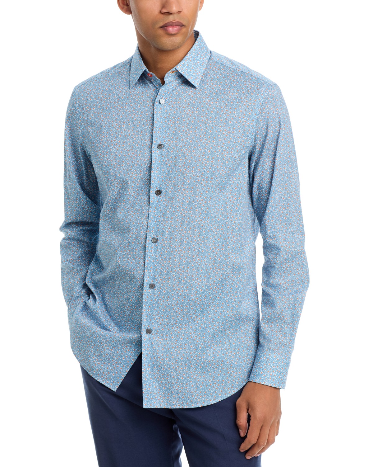 Leaf Print Shirt