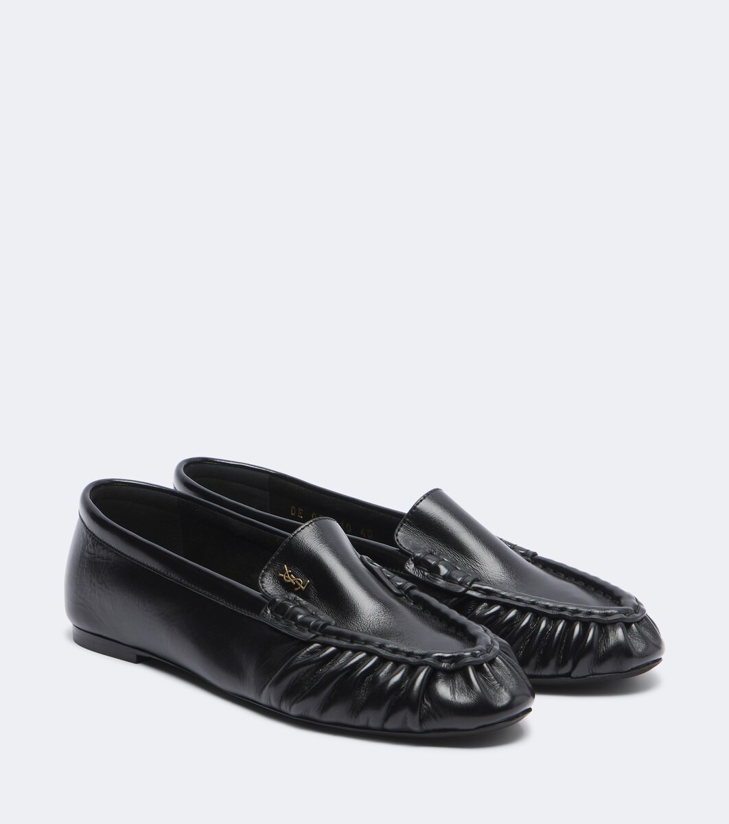 Loaferino leather loafers