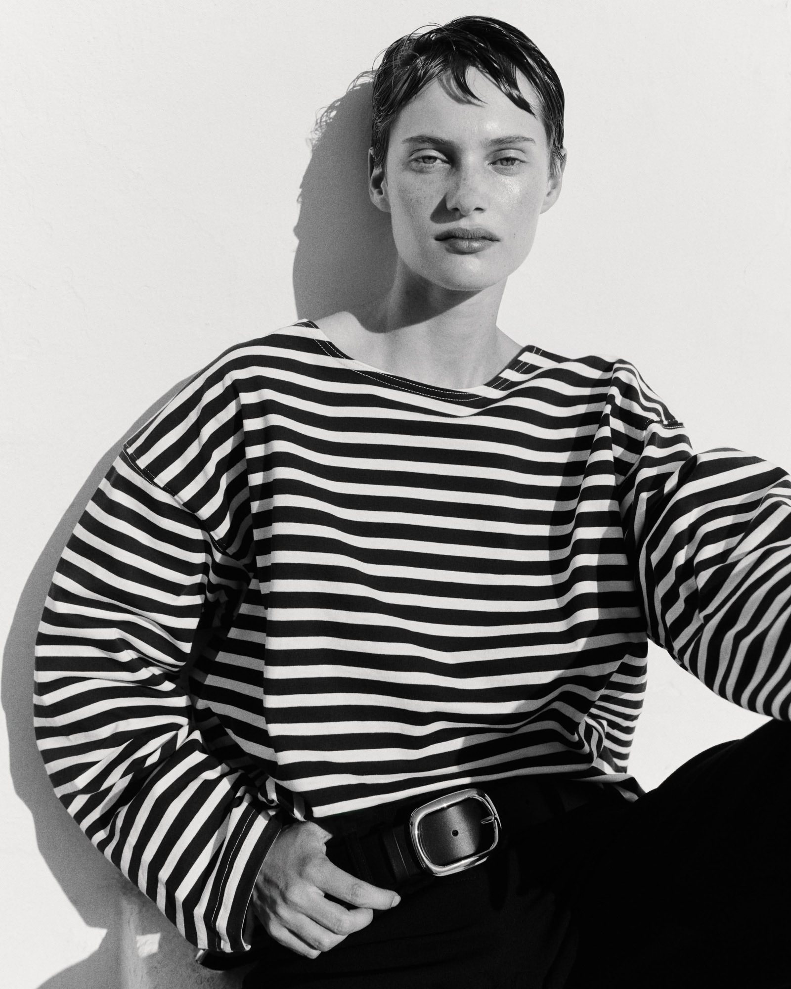 Boat Neck Top: The Sailor Neckline That Became Sabrina's