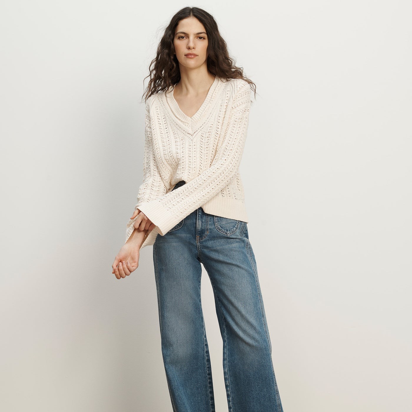 Pointelle, Cashmere or Cotton