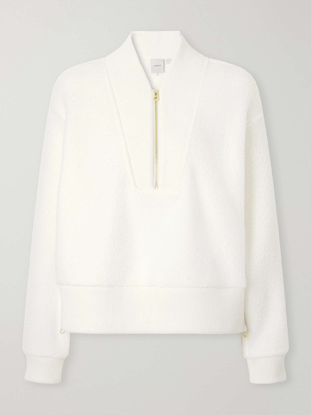 Mumford recycled-fleece half-zip sweatshirt